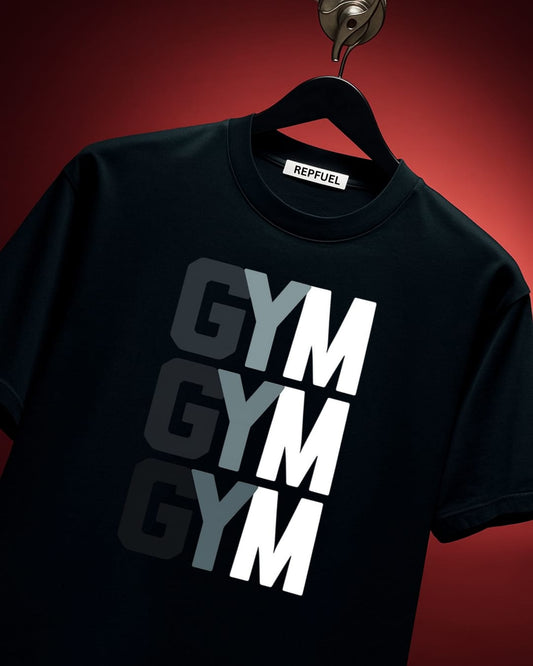 GYM GYM GYM Regular Fit Tees