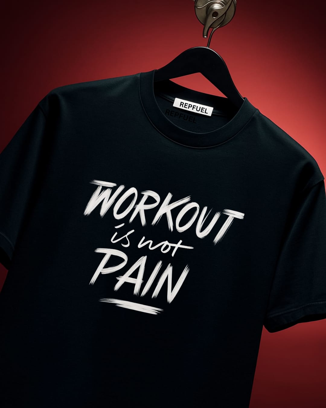 WORKOUT IS NOT PAIN Regular Fit Tees