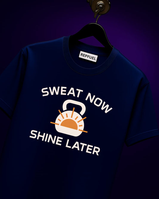 SWEAT NOW Regular Fit Tees
