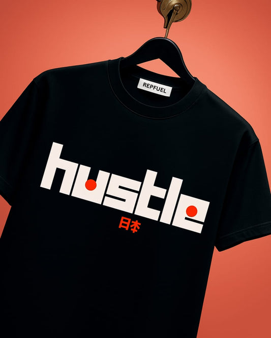 HUSTLE Regular Fit Tees