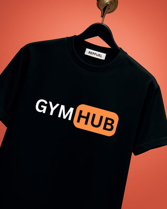 GYM HUB Regular Fit Tees