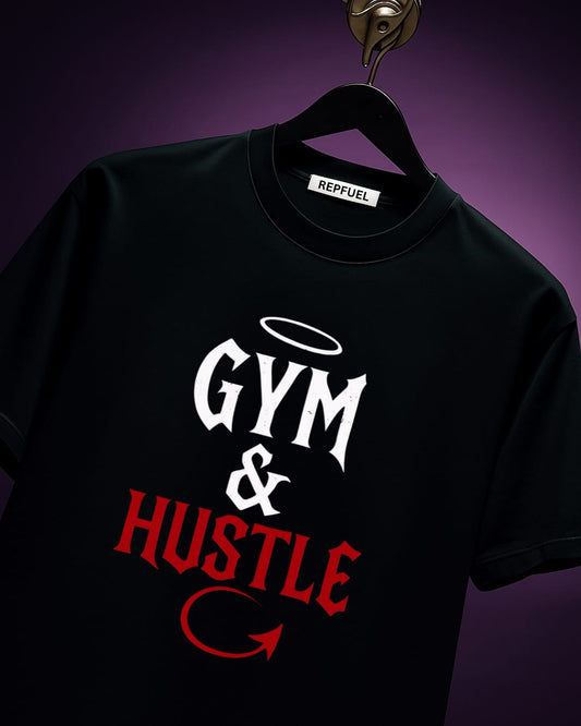 GYM AND HUSTLE Regular Fit TEES