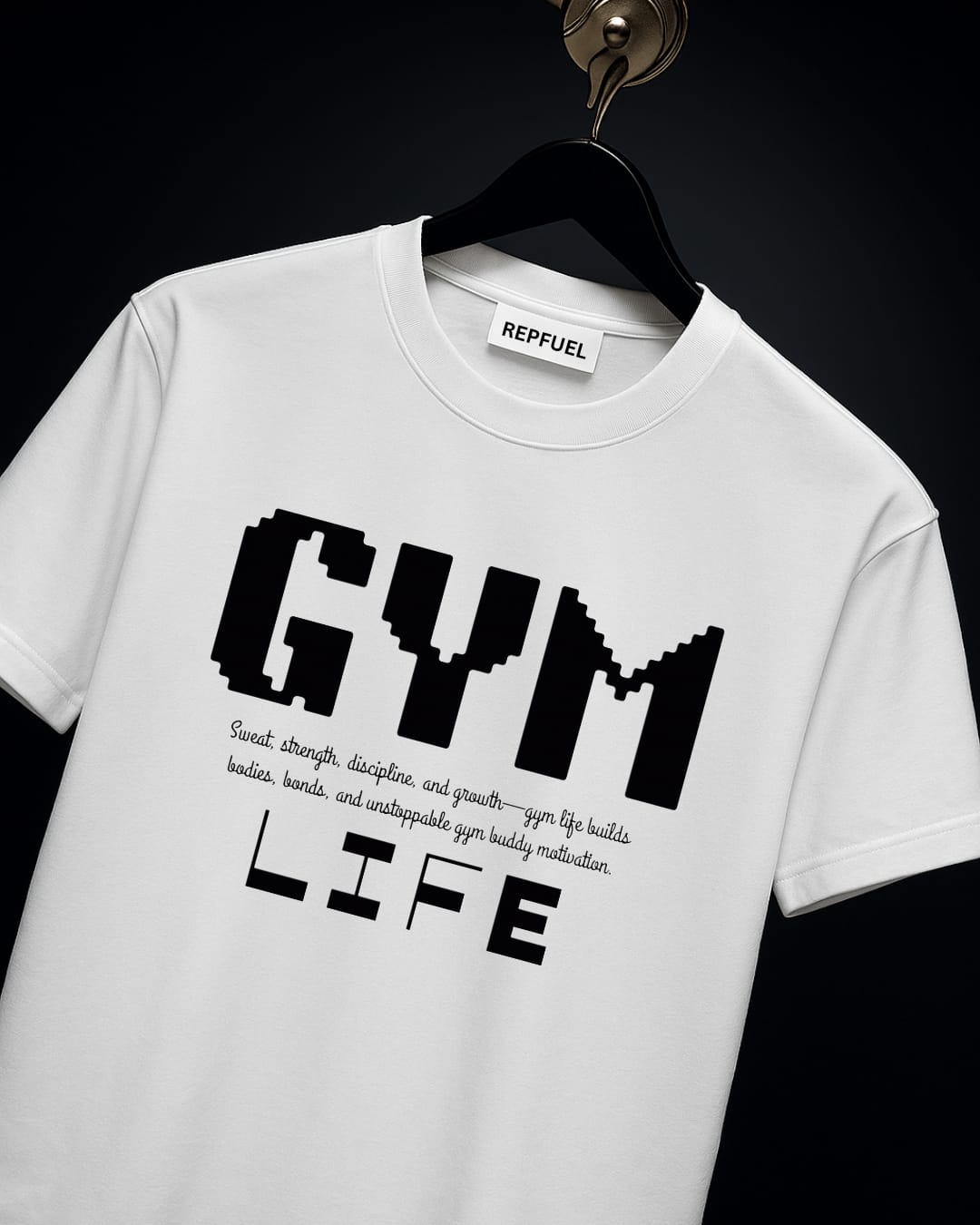 GYM LIFE Regular Fit Tees