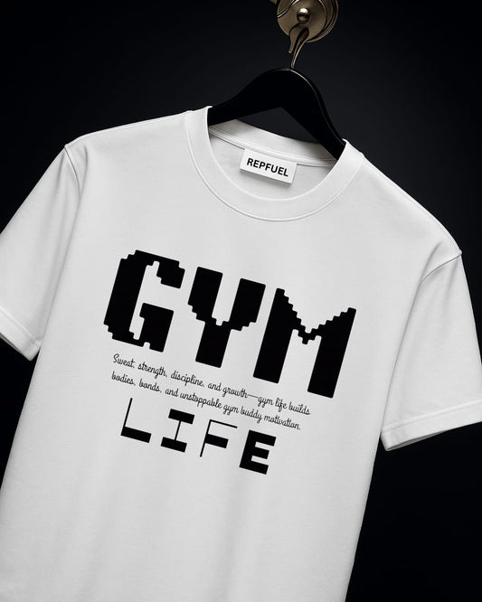 GYM LIFE Regular Fit Tees