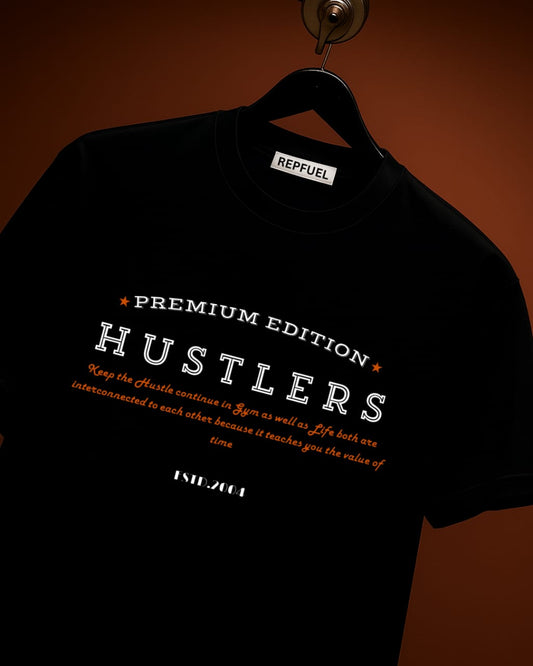 HUSTLERS Unisex Terry Oversized Tee