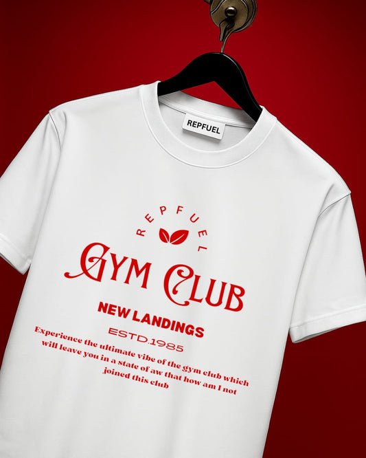 GYM CLUB Unisex Terry Oversized T-shirt