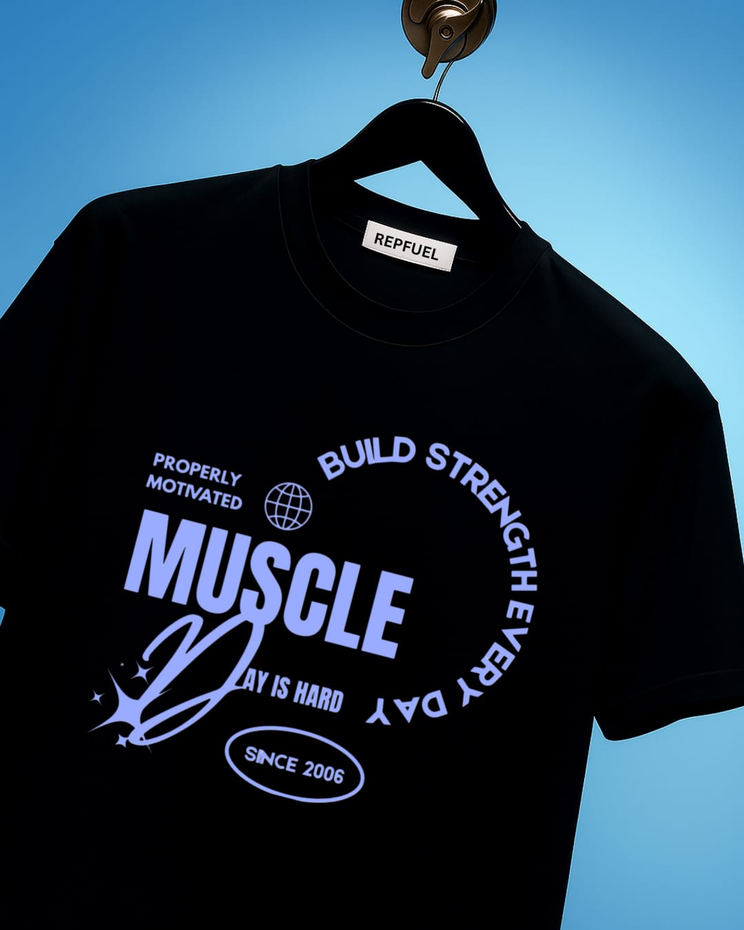 MUSCLE Unisex Terry Oversized Tee