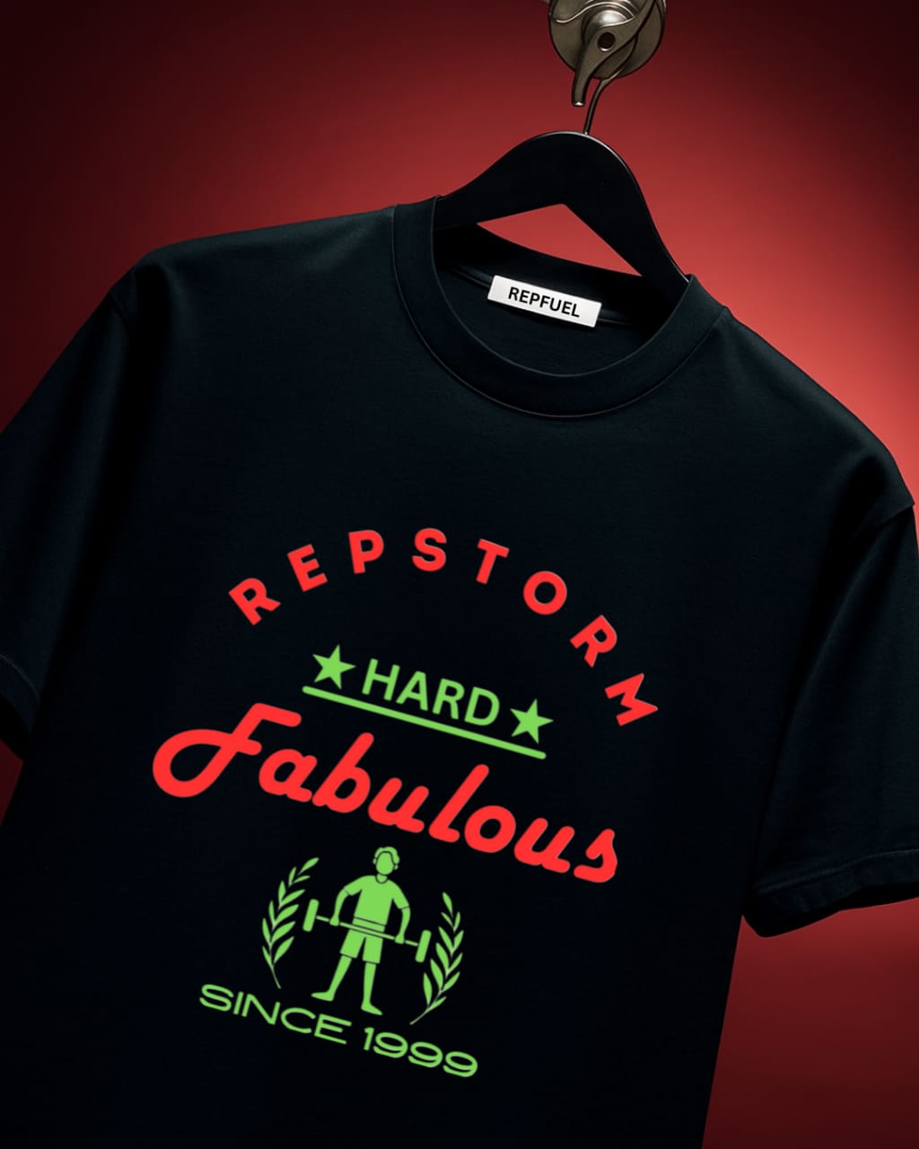 REPSTORM Unisex Terry Oversized Tee