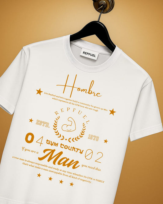 HOMBRE Unisex Terry Oversized Tee