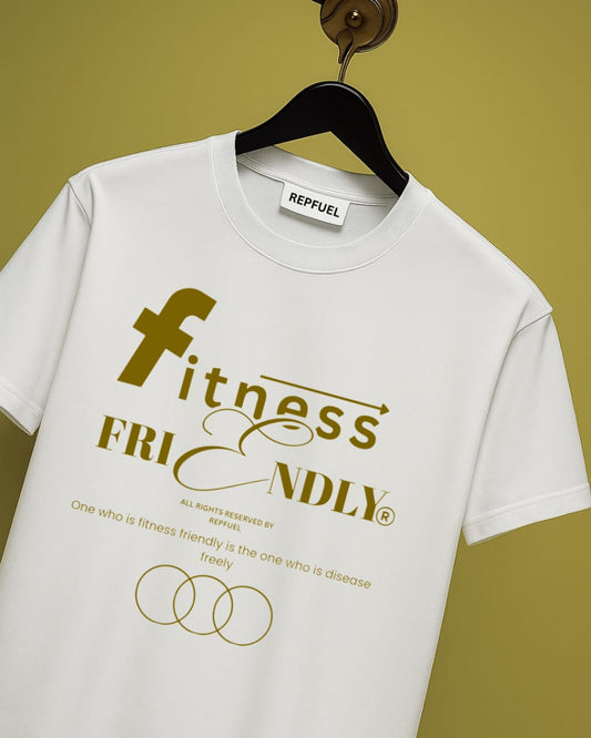 FITNESS FRIENDLY Unisex Terry Oversized Tee