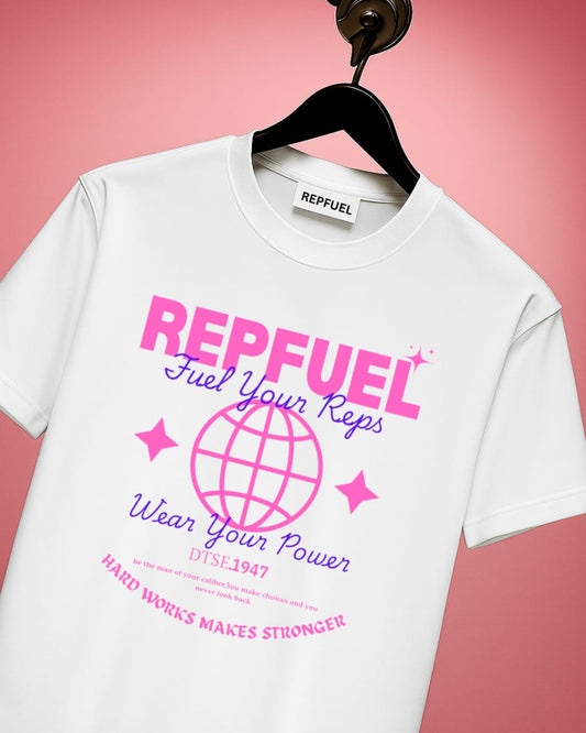 FUEL YOUR REPS Unisex Terry Oversized Tee