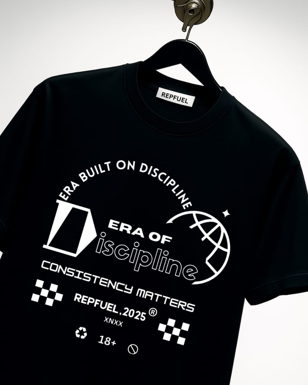 ERA OF DISCIPLINE Unisex Terry Oversized Tee