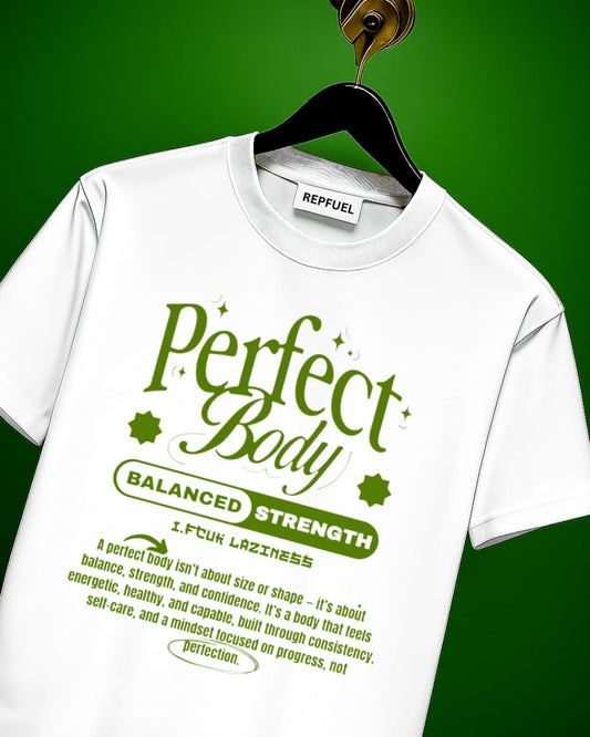 PERFECT BODY Unisex Terry Oversized Tee