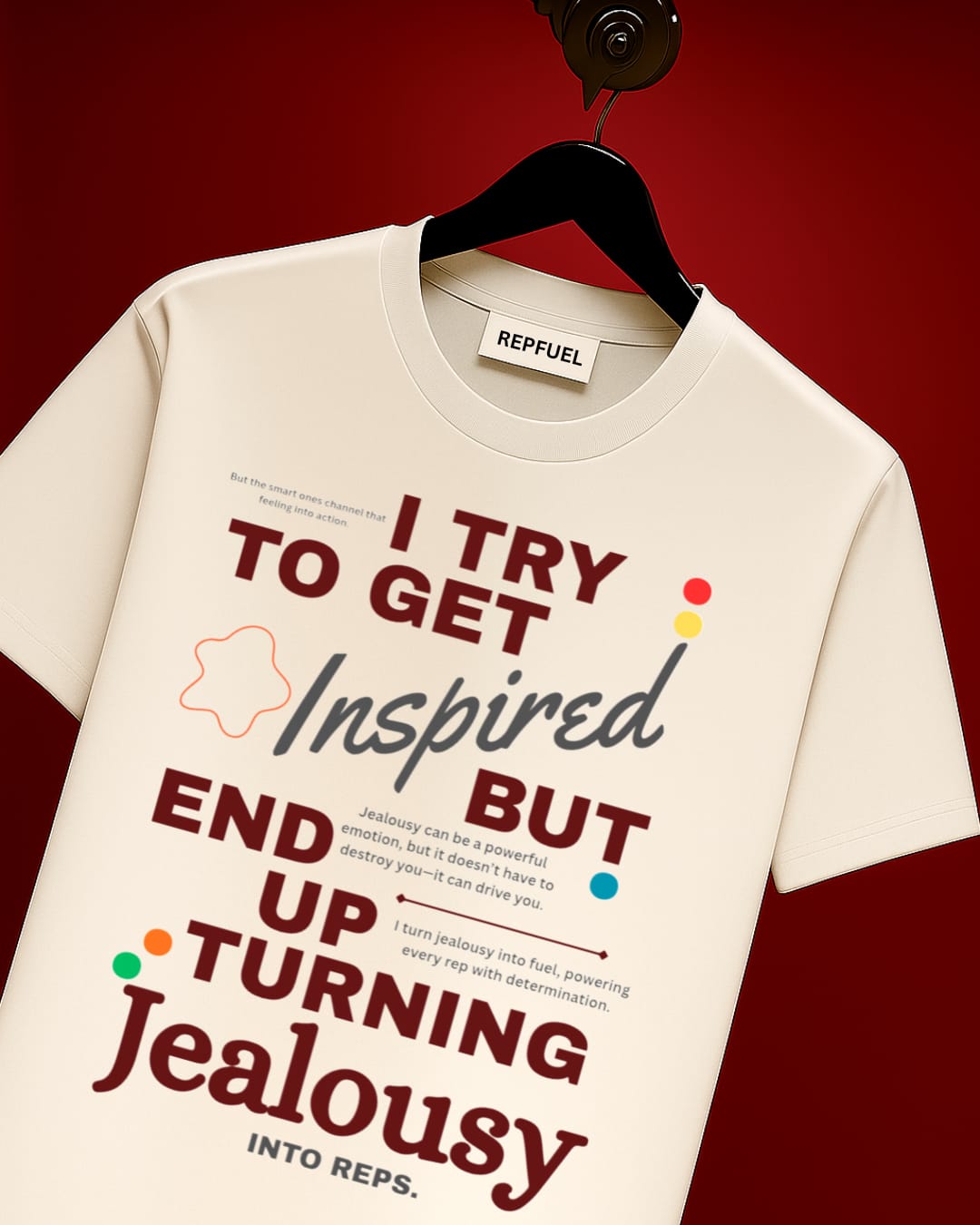 JEALOUSY Unisex Terry Oversized Tee