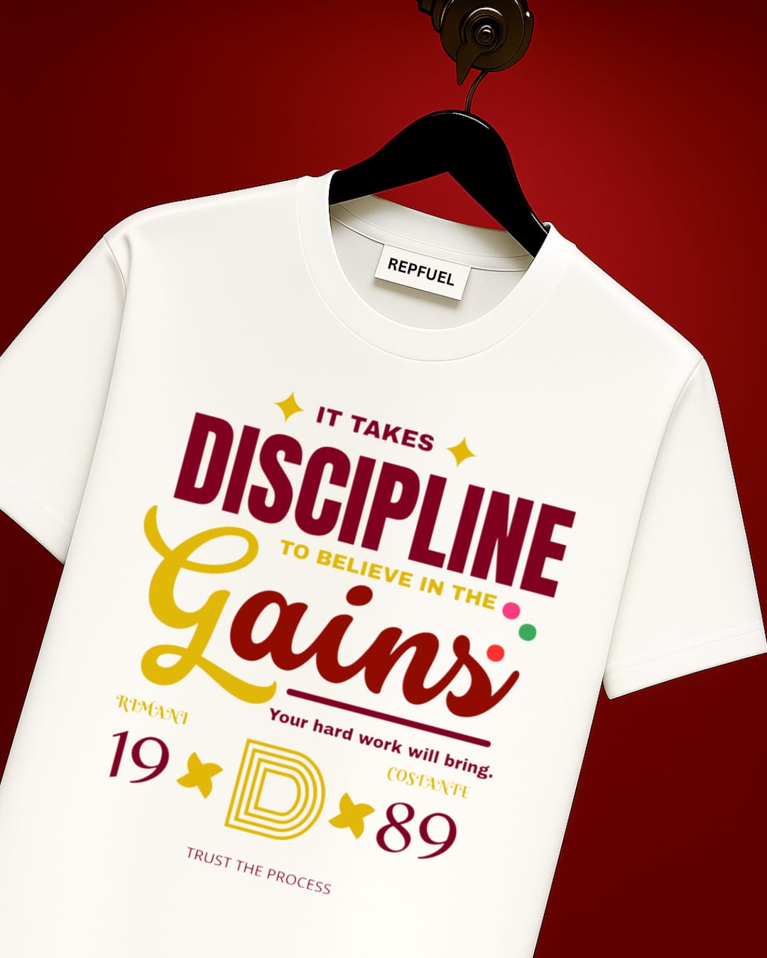 DISCIPLINE Unisex Terry Oversized Tee