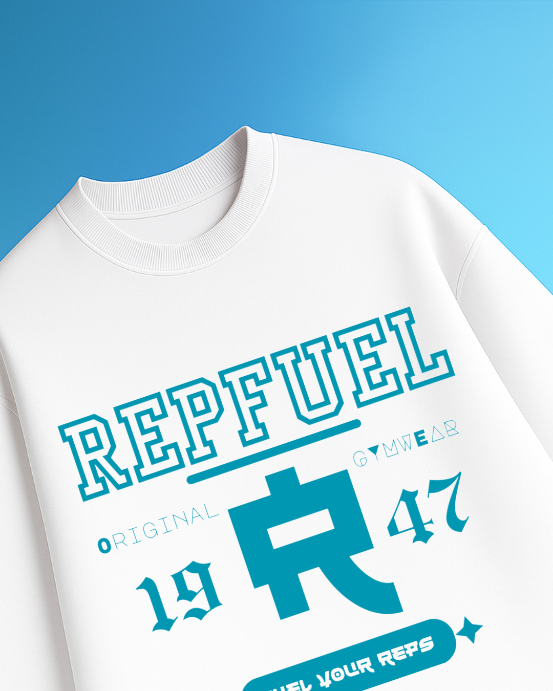 R 1947 Unisex Terry Oversized Tee