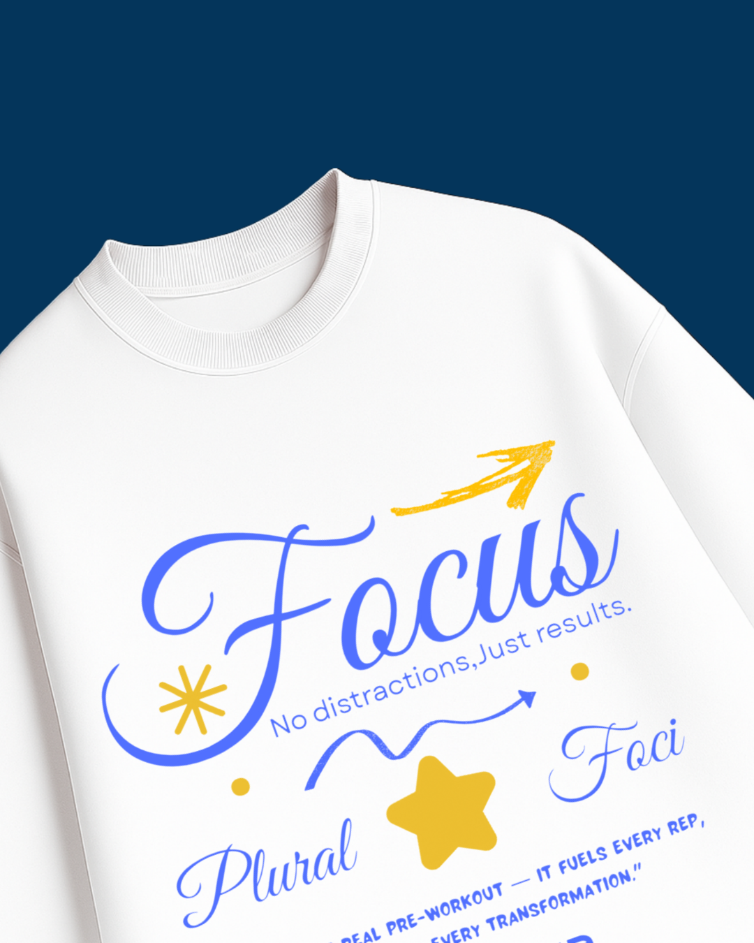 FOCI Unisex Terry Oversized Tee