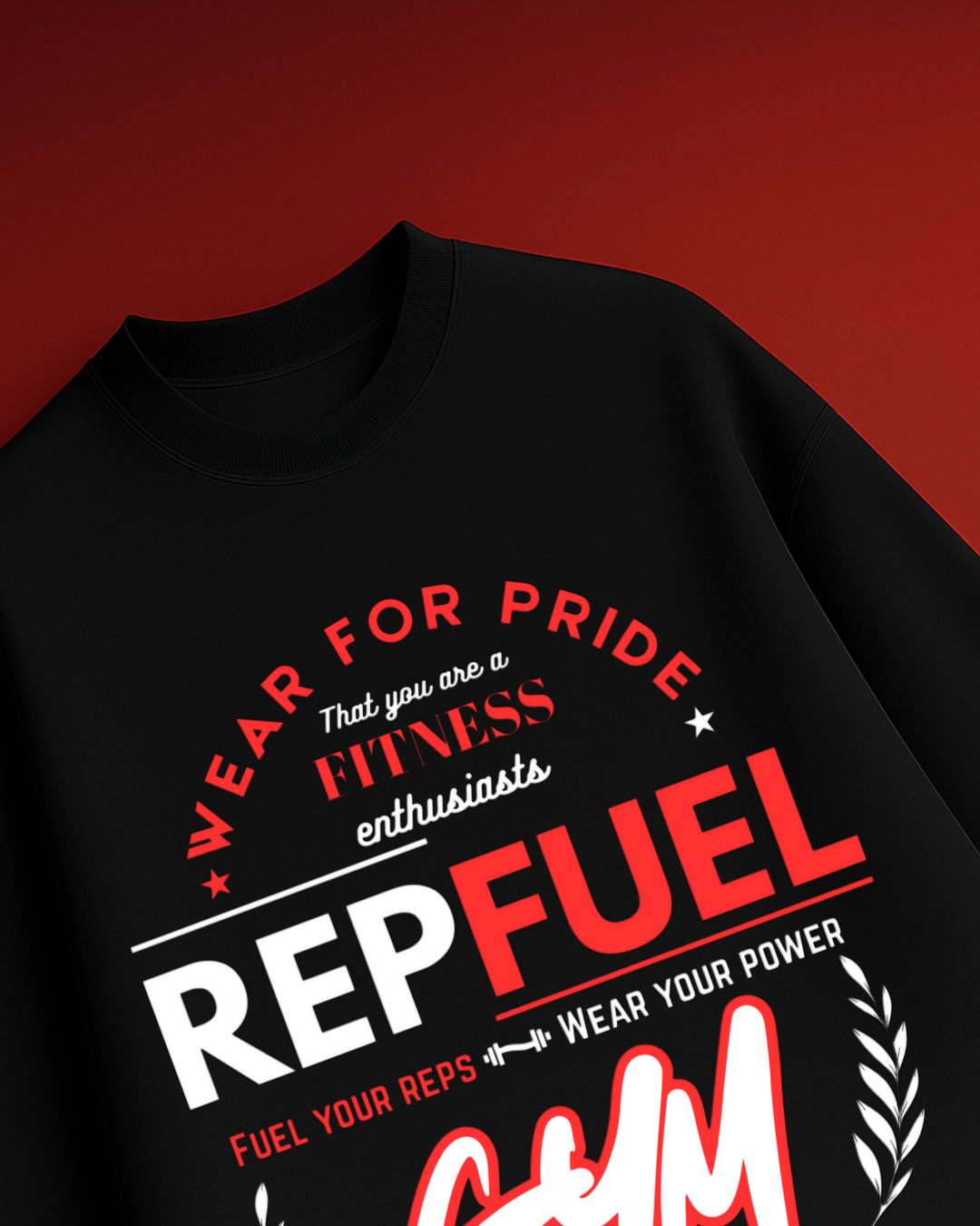 OFFICIAL REPFUEL Unisex Terry Oversized Tee