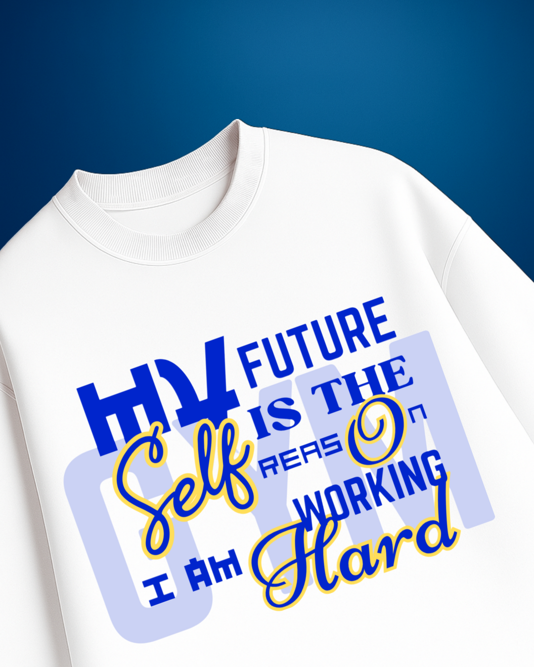 FUTURE SELF Unisex Terry Oversized Tee