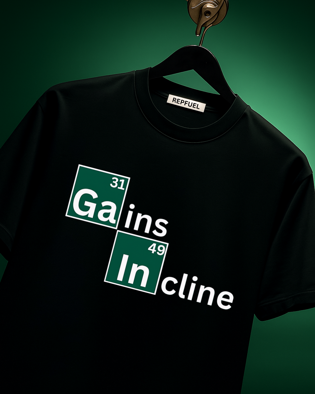 GAINS INCLINE { Breaking Bad Edition } Unisex Oversized T-shirt