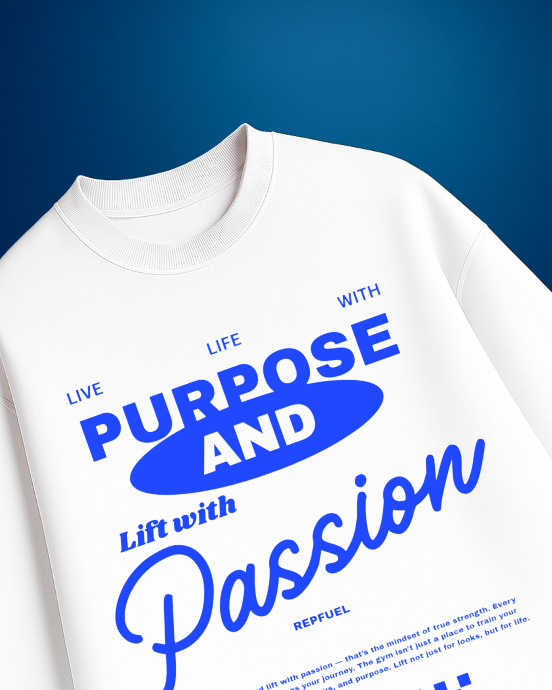 PURPOSE Unisex Terry Oversized Tee