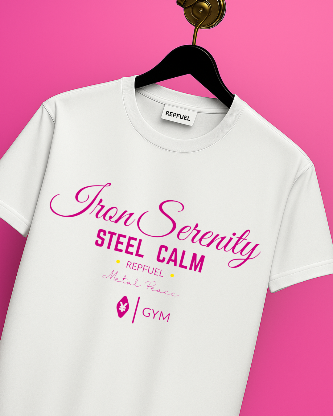 IRON SERENITY Unisex Terry Oversized Tee