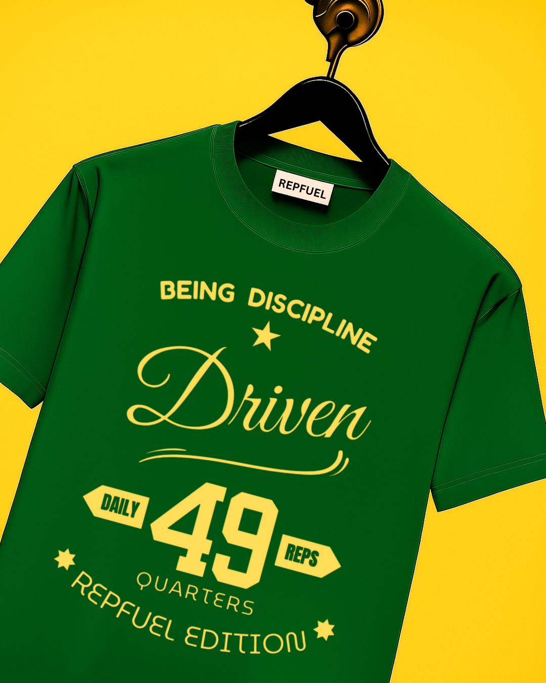 BEING DISCIPLINE Unisex Terry Oversized Tee